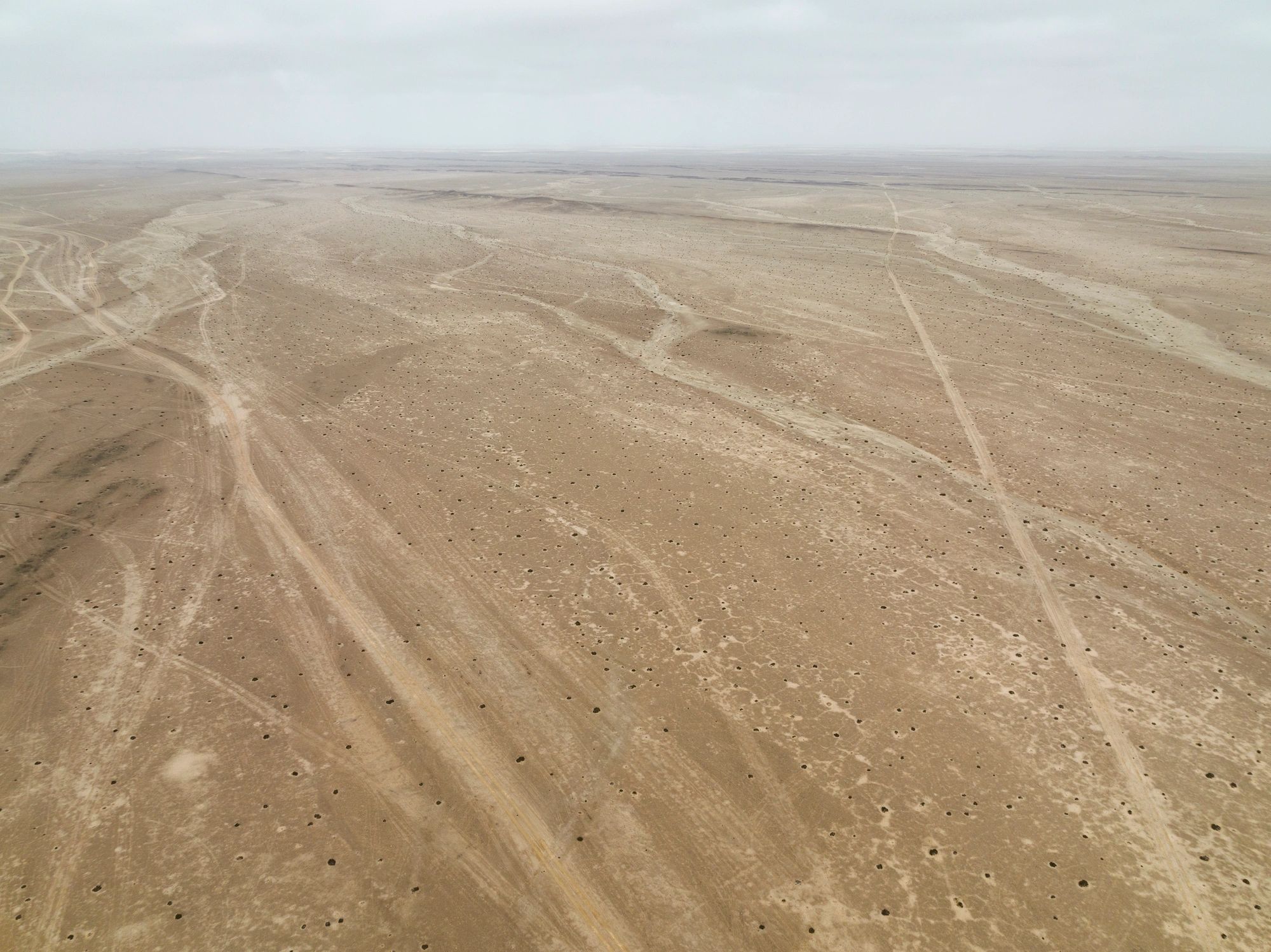 Desert landscape in Namibia